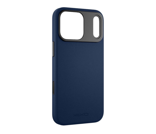 YAXO Leather Gear Slim Case MagSafe iPhone 17 Pro Max Dusky Blue - 1455906 - zdjęcie 2